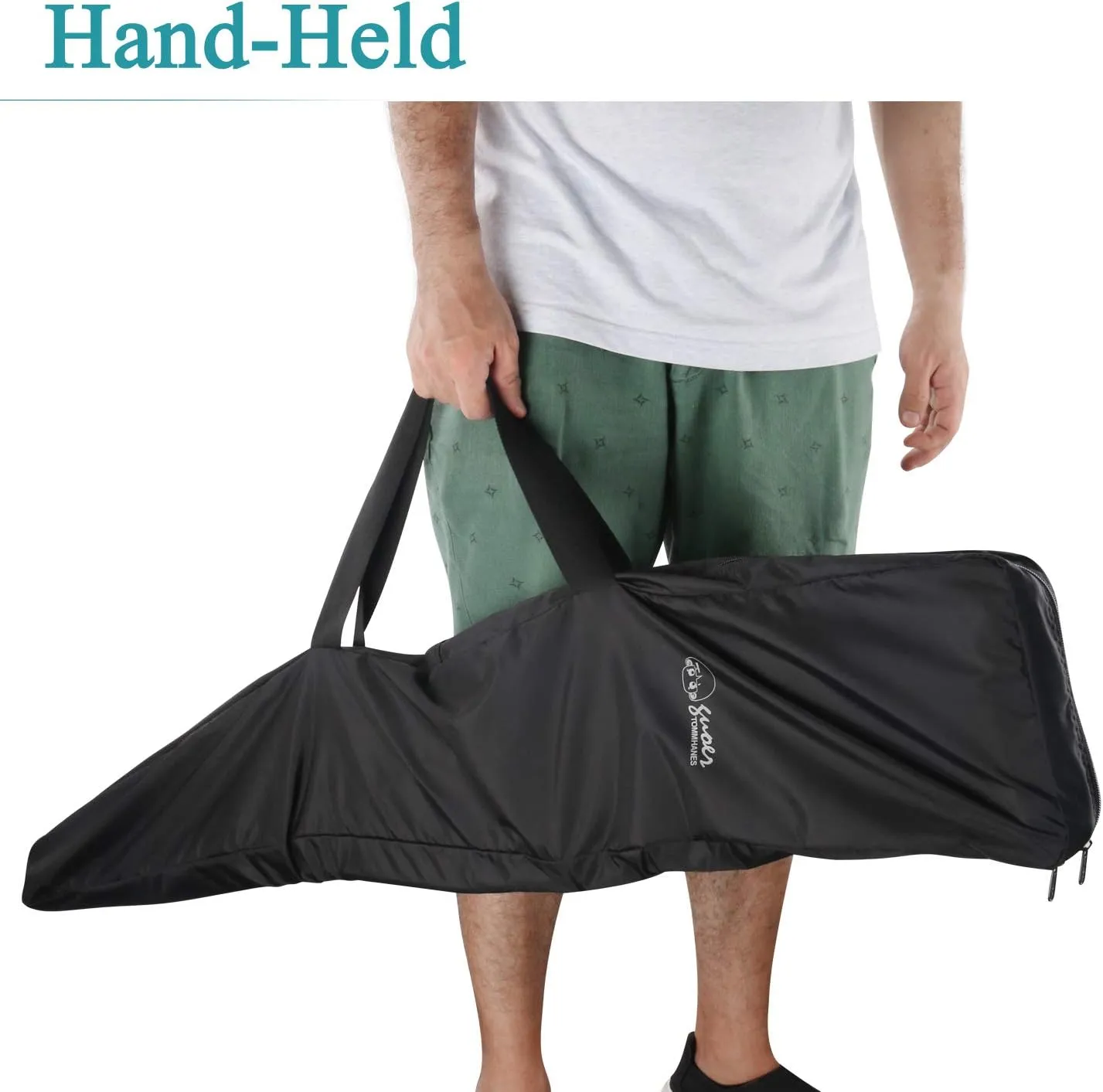 Travel Bag Crutches Bags Nylon Crutch Bag OneSize Black