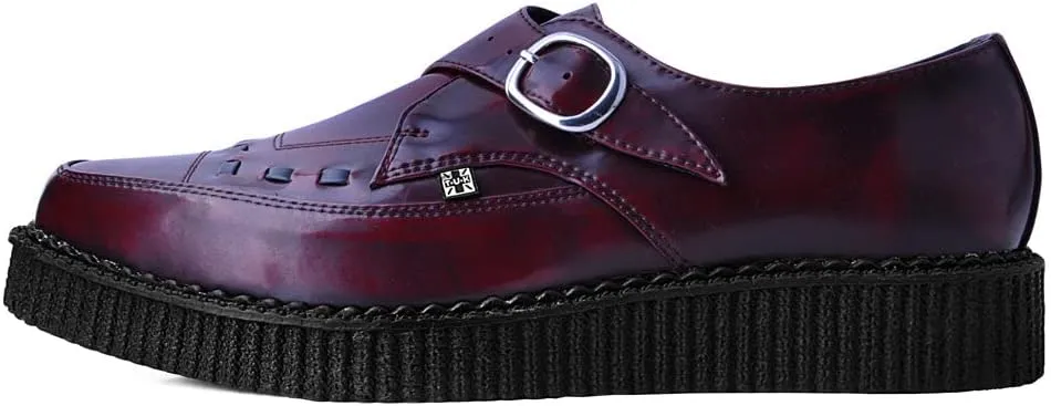 T.U.K Pointed Buckle Creeper Shoes