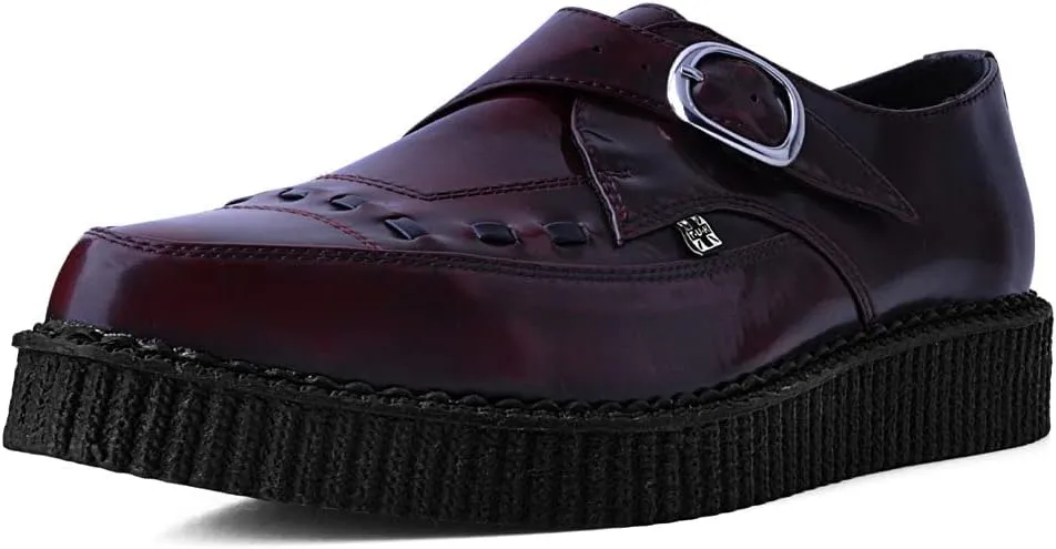 T.U.K Pointed Buckle Creeper Shoes