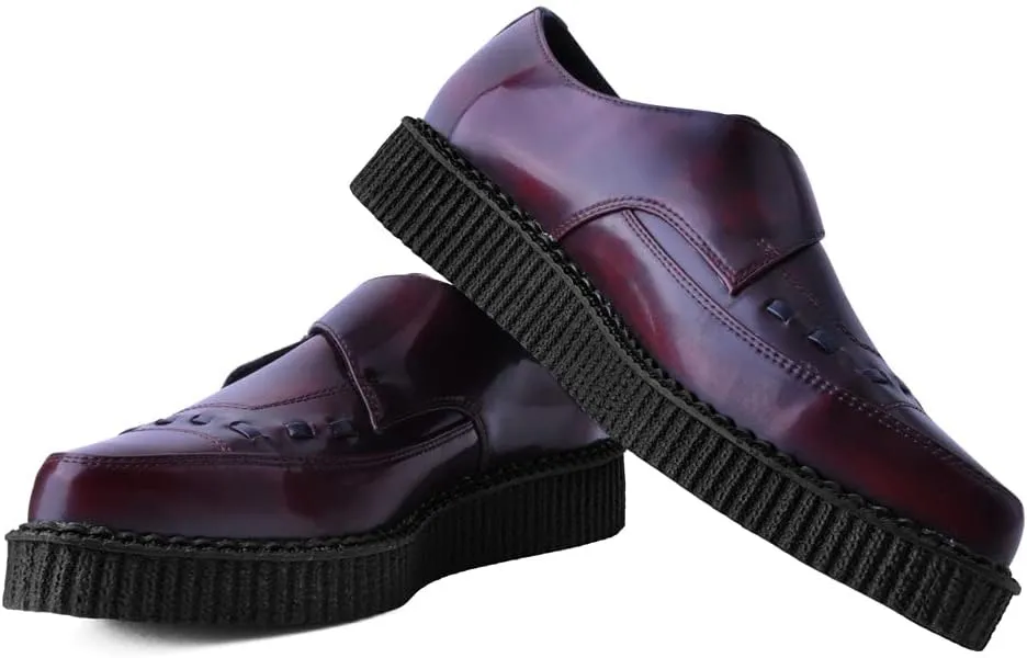T.U.K Pointed Buckle Creeper Shoes