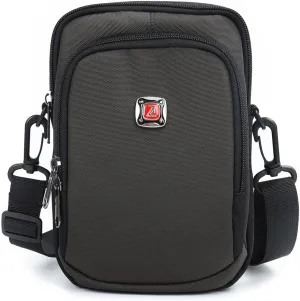 Unisex Casual Fashion Multifunctional Mini Shoulder Bag Crossbody Bag Travel Passport Wallet Bag