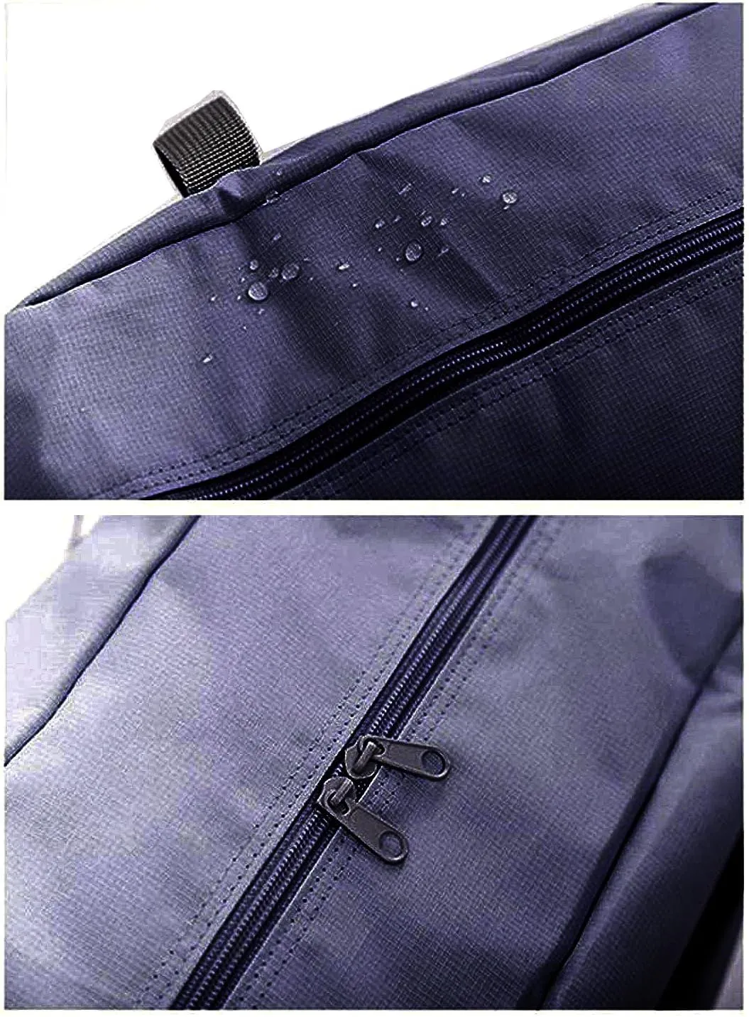 Unova Travel Duffel Bag Light Foldable Nylon Water Resistant Gym Bag Tote Hook onto Luggage