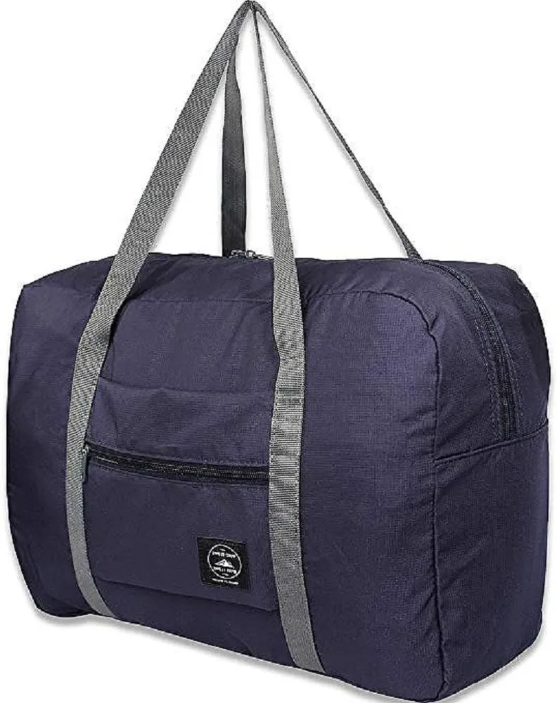 Unova Travel Duffel Bag Light Foldable Nylon Water Resistant Gym Bag Tote Hook onto Luggage