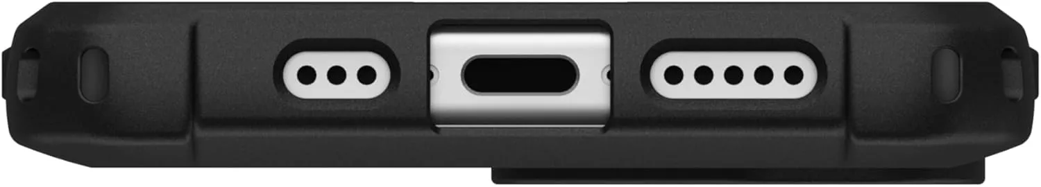 URBAN ARMOR GEAR UAG Designed for iPhone 16 Case Metropolis LT - Compatible with MagSafe Charging Rugged Shockproof Anti-Slip Military Grade Protective Cover, Kevlar Black