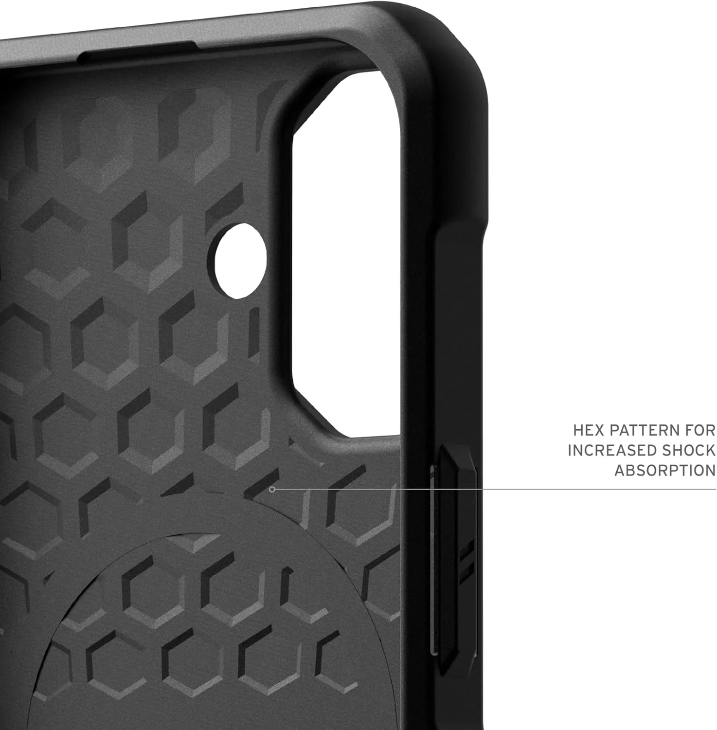 URBAN ARMOR GEAR UAG Designed for iPhone 16 Case Metropolis LT - Compatible with MagSafe Charging Rugged Shockproof Anti-Slip Military Grade Protective Cover, Kevlar Black