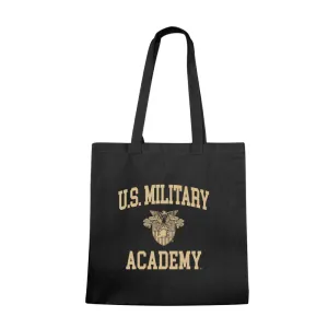 USMA United States Military Academy West Point Army Black Nights Institutional Seal Tote Bag