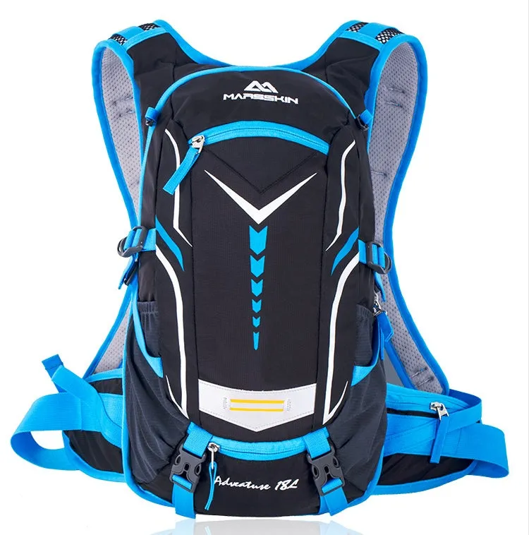 Versatile 20L Nylon Hiking and Cycling Backpack