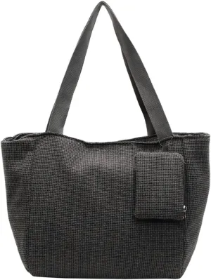 Vintage Durable Nylon Underarm Bag Small Zipper Pocket Shoulder Bag Commuter Outdoor Trip Tote Bags for Women 2025
