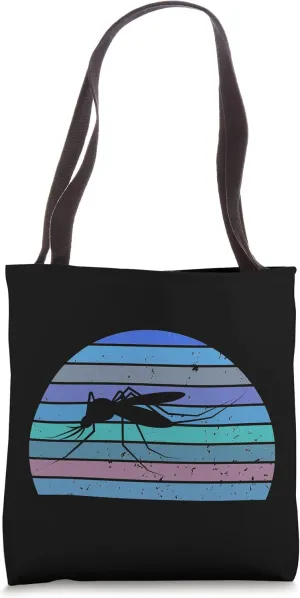 Vintage Mosquito Retro Mosquito Animal Lover 70s 80s Tote Bag