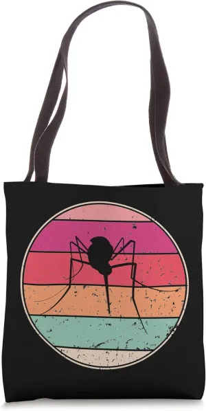 Vintage Mosquito Retro Mosquito Lover Summer Birthday Party Tote Bag