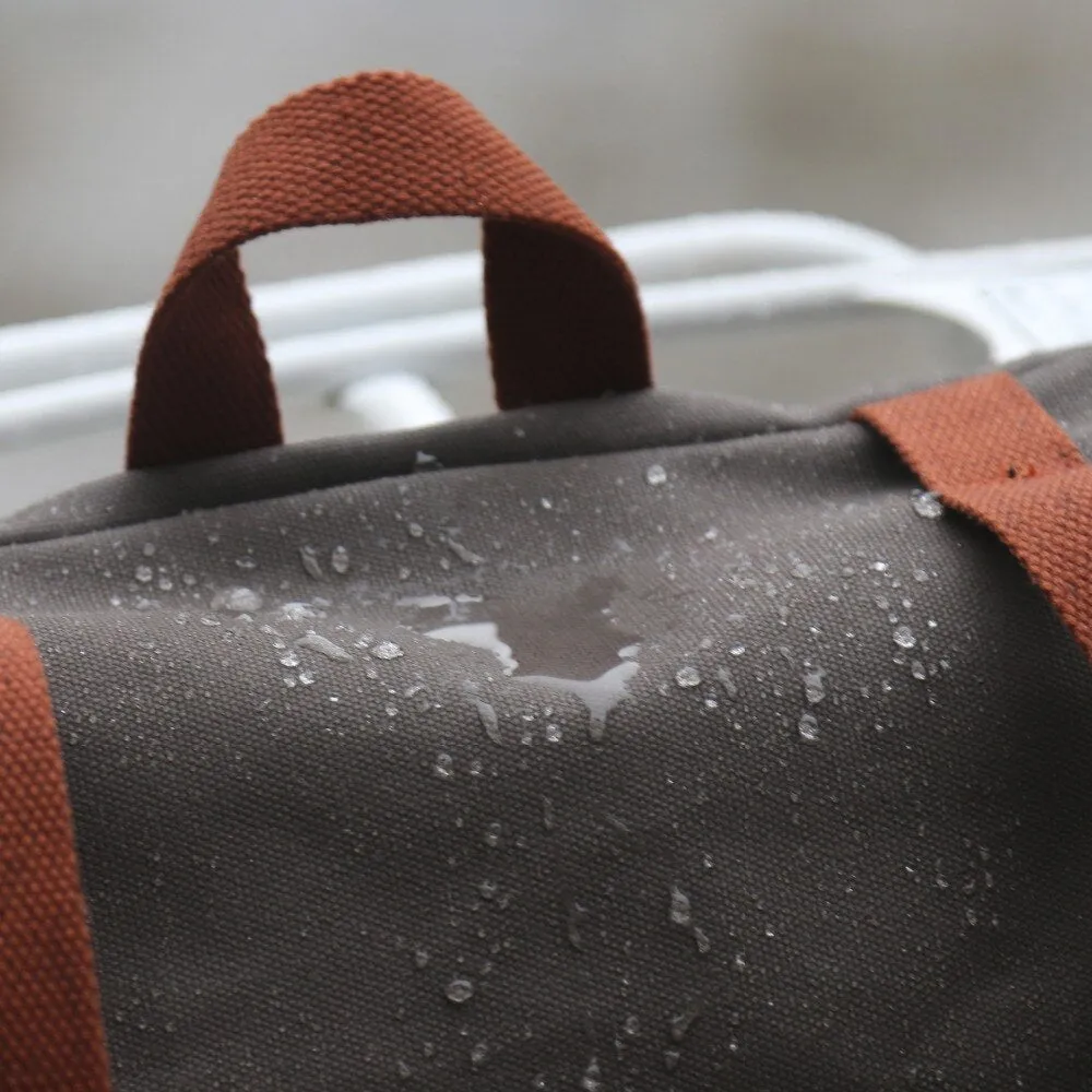 Vintage Outdoor Bicycle Bag Pannier Seat Bags Bike Cycling Riding Shoulder Backpack Leisure Daily School Bag Waterproof