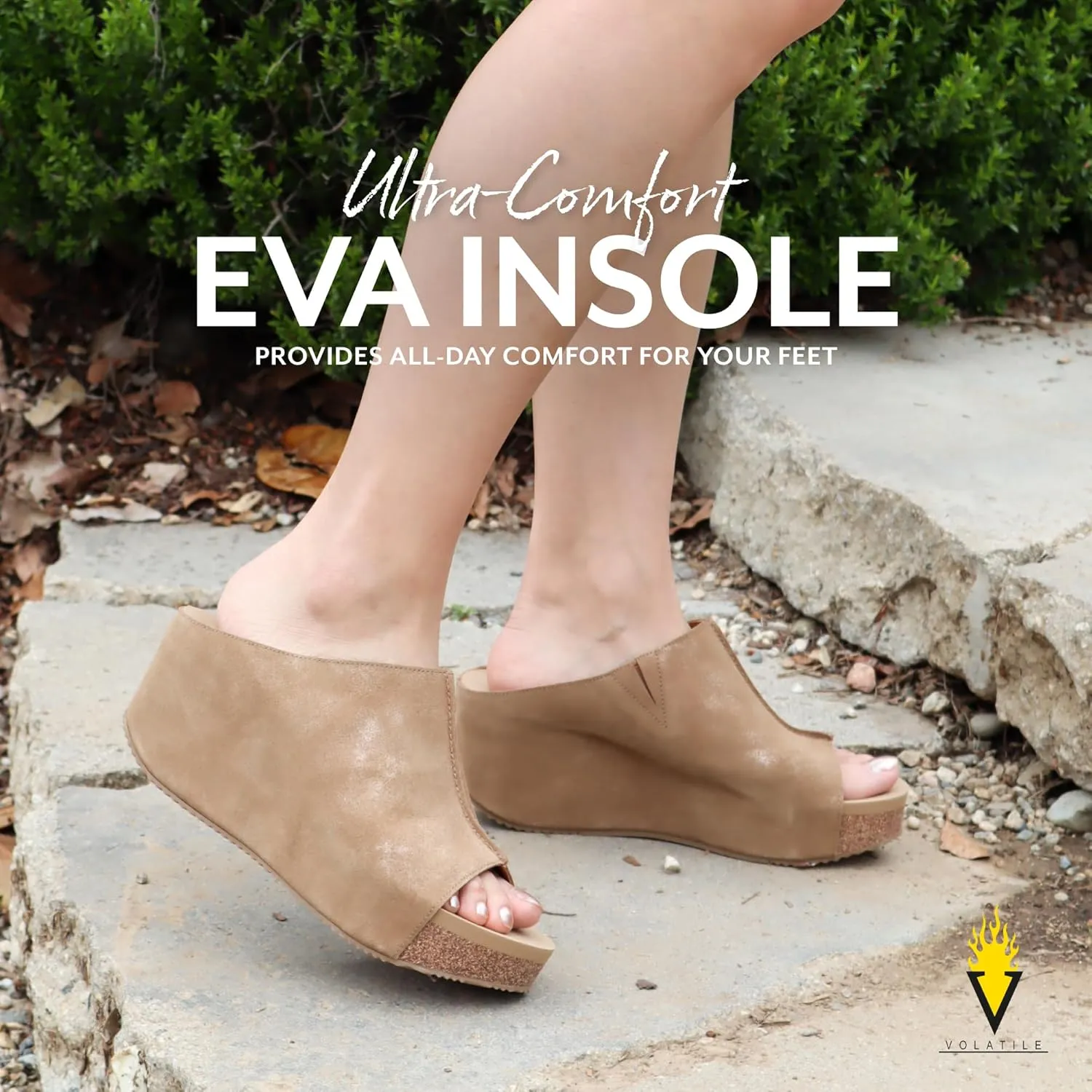 VOLATILE Women's Carrier Wedge Sandal