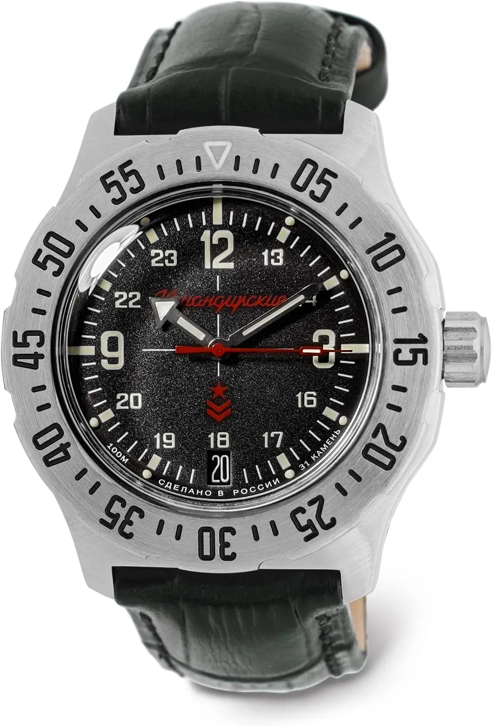 VOSTOK | Komandirskie 350503 Automatic Self-Winding Mechanical Wrist Watch