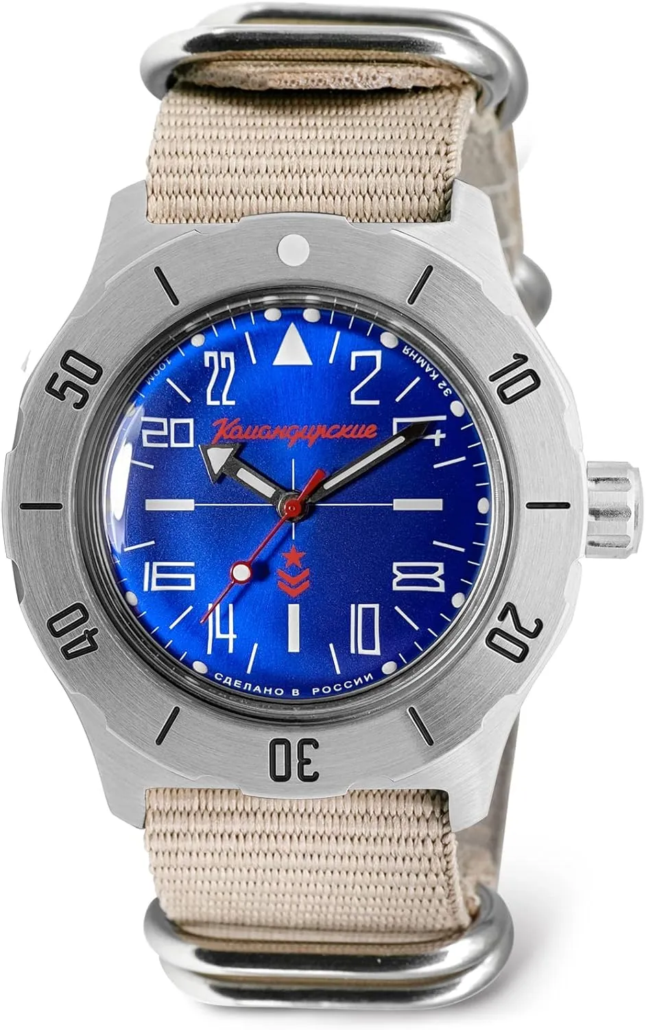 VOSTOK | Komandirskie 350642 Automatic Self-Winding Mechanical Watch