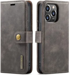 Wallet Case for iPhone 12 Mini/12/12 Pro/12 Pro Max, Premium PU Leather Flip Detachable 2 in 1 Folio with Card Holder Drop Protection Shockproof Cover