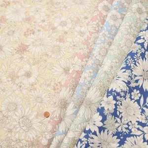 Water repellent Acrylic Nylon Oxford Print Fabric - Flower