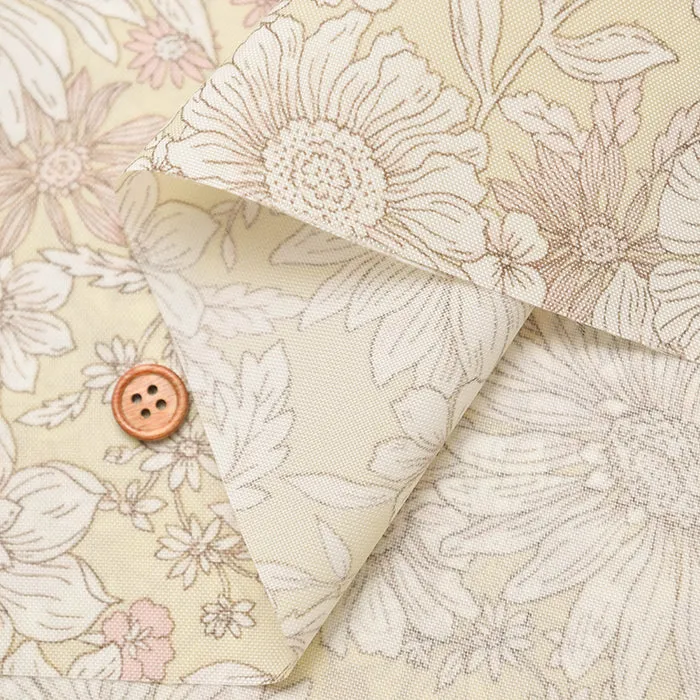 Water repellent Acrylic Nylon Oxford Print Fabric - Flower