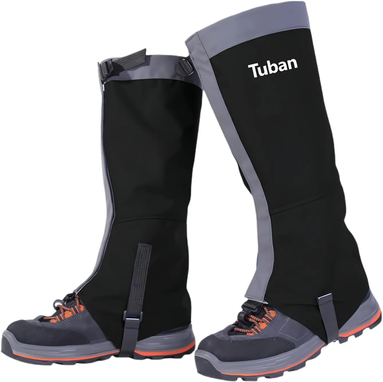 Waterproof Gaiters,Hiking Gaiters,Lightweight Adjustable Leg Gaiters for Men Women,Available in All Seasons,Hiking,Skiing,Mountain Climbing,etc.