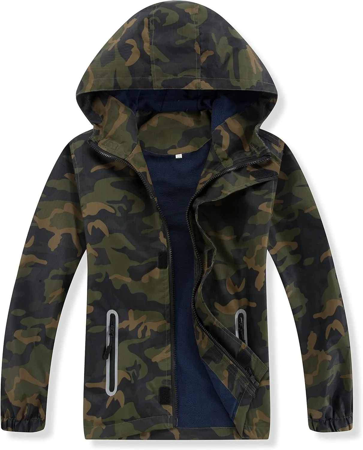Waterproof Kids Rain Jackets With Hood,Lightweight Toddler Raincoat For Boys Girls，Kids Clothes Windbreaker Jacket