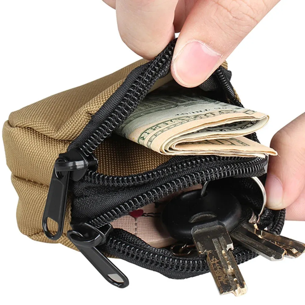 Waterproof Outdoor EDC Molle Pouch - Portable Travel Waist Bag