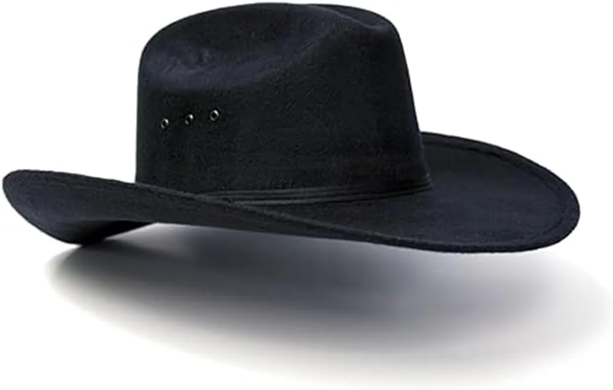Western Express Felt Finish Cowboy Hat - Cattleman Style with Stylish Hat Band | Cowboy & Cowgirl Hats for Men & Women