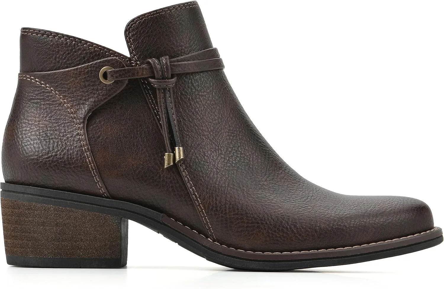 WHITE MOUNTAIN Women's Shoes Althorn Block Heel Bootie