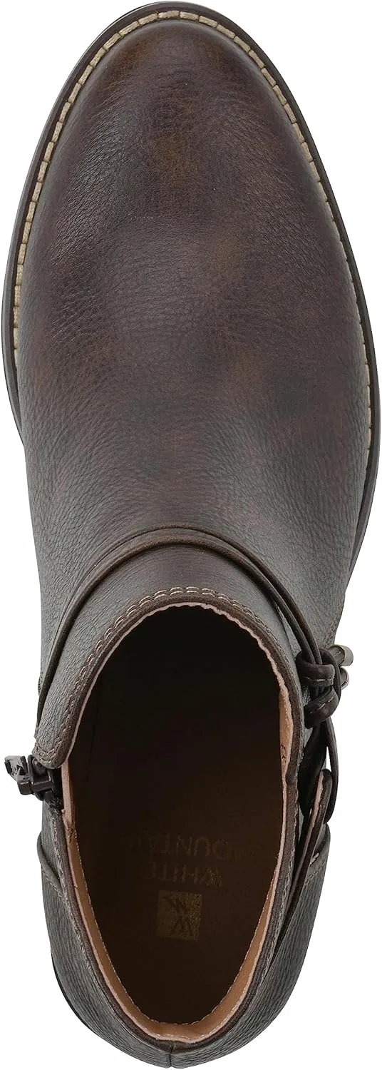 WHITE MOUNTAIN Women's Shoes Althorn Block Heel Bootie