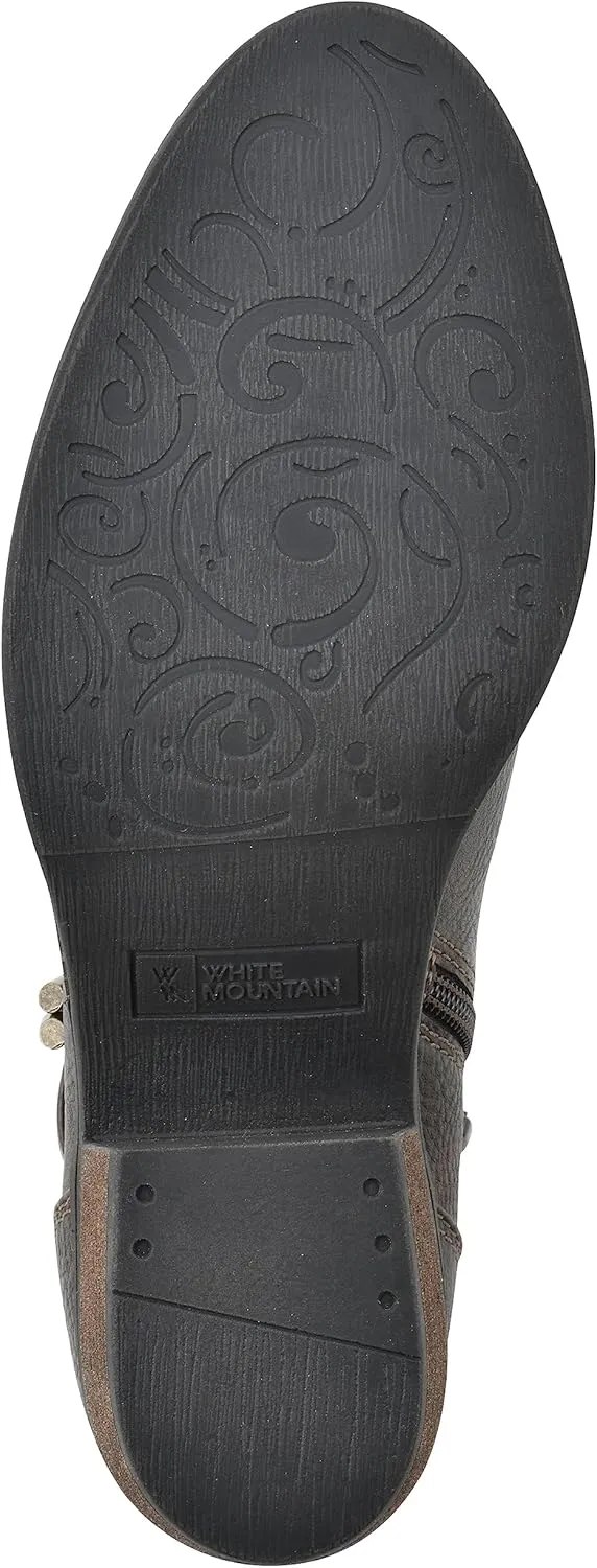 WHITE MOUNTAIN Women's Shoes Althorn Block Heel Bootie