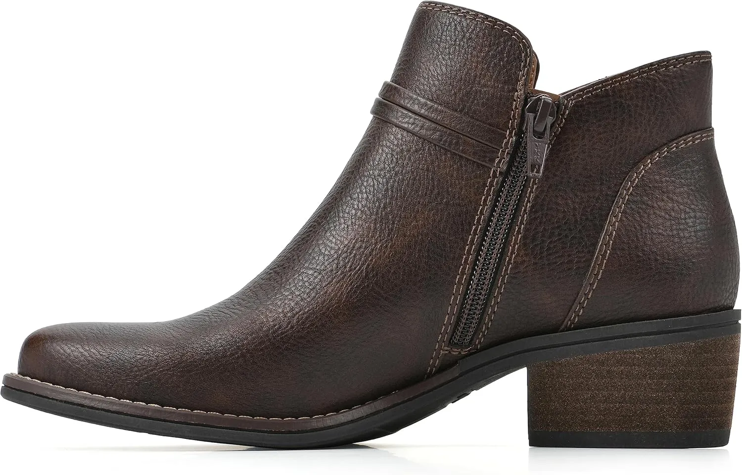 WHITE MOUNTAIN Women's Shoes Althorn Block Heel Bootie