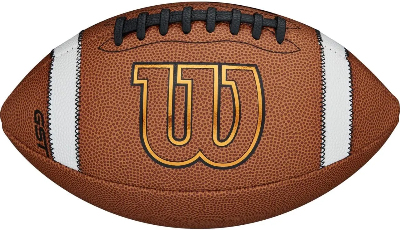 WILSON GST Composite Footballs - Tan