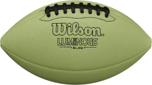 Wilson Luminous Glow Football - Junior Size, Green