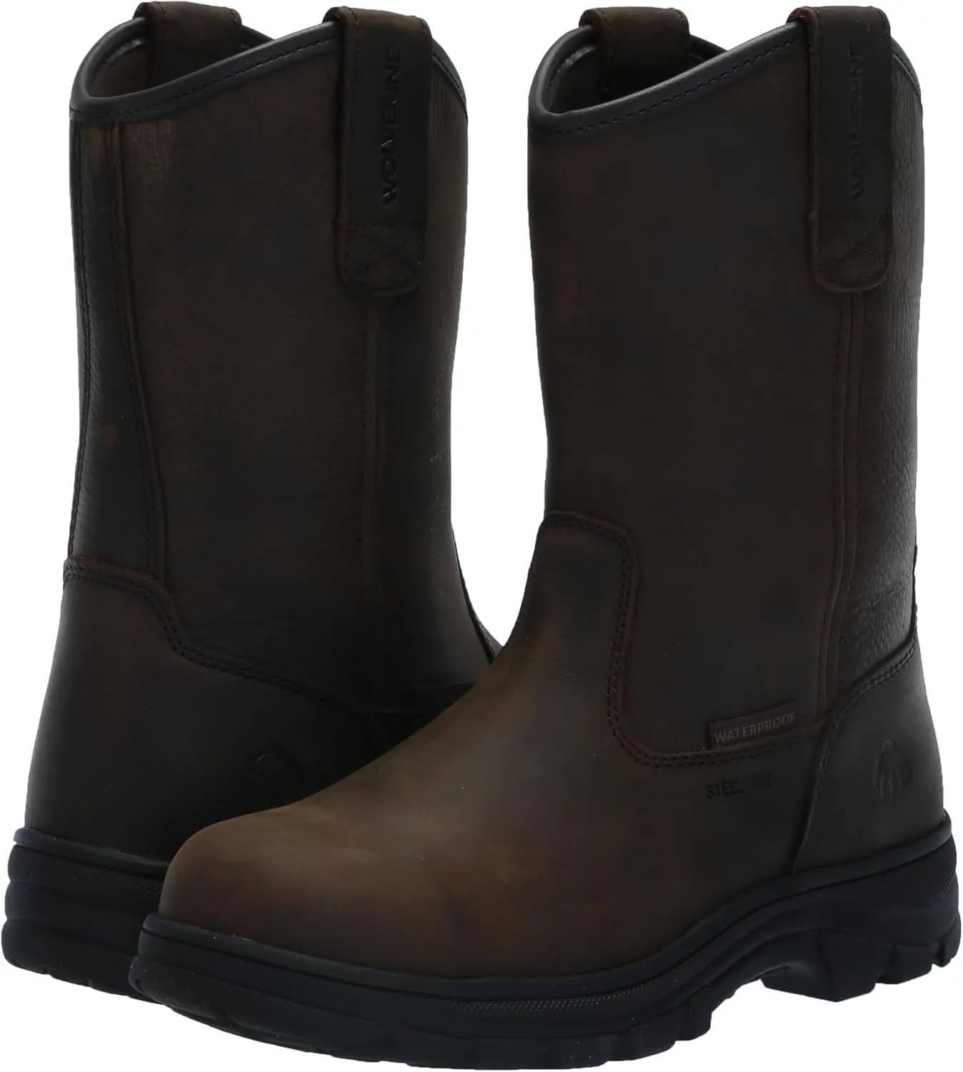 Wolverine Men's Carlsbad Waterproof Steel Toe Wellington Construction Boot