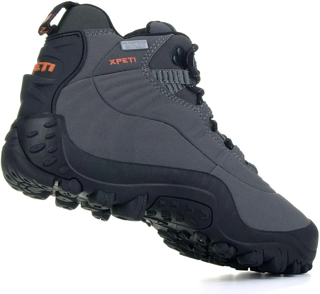 XPETI Men's Thermator Low-Top Waterproof Hiking Outdoor Boots