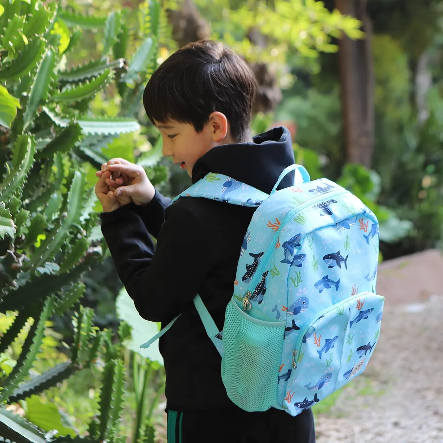yodo Little Kids School Bag Pre-K Toddler Backpack - Name Tag and Chest Strap