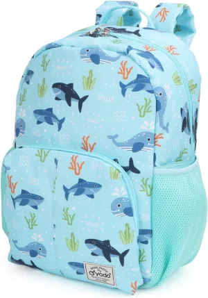 yodo Little Kids School Bag Pre-K Toddler Backpack - Name Tag and Chest Strap