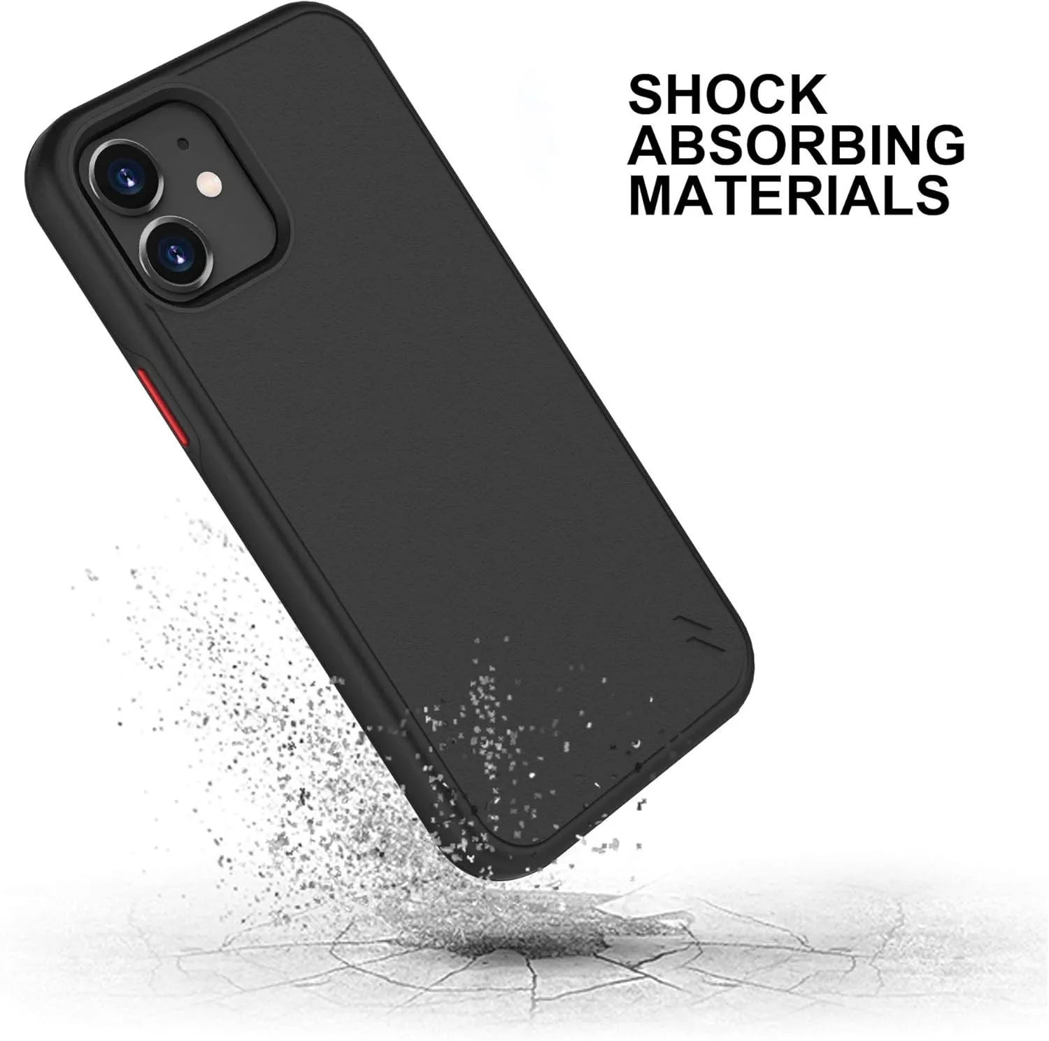 ZIZO Division Series for iPhone 12 Mini Case - Sleek Modern Protection - Black
