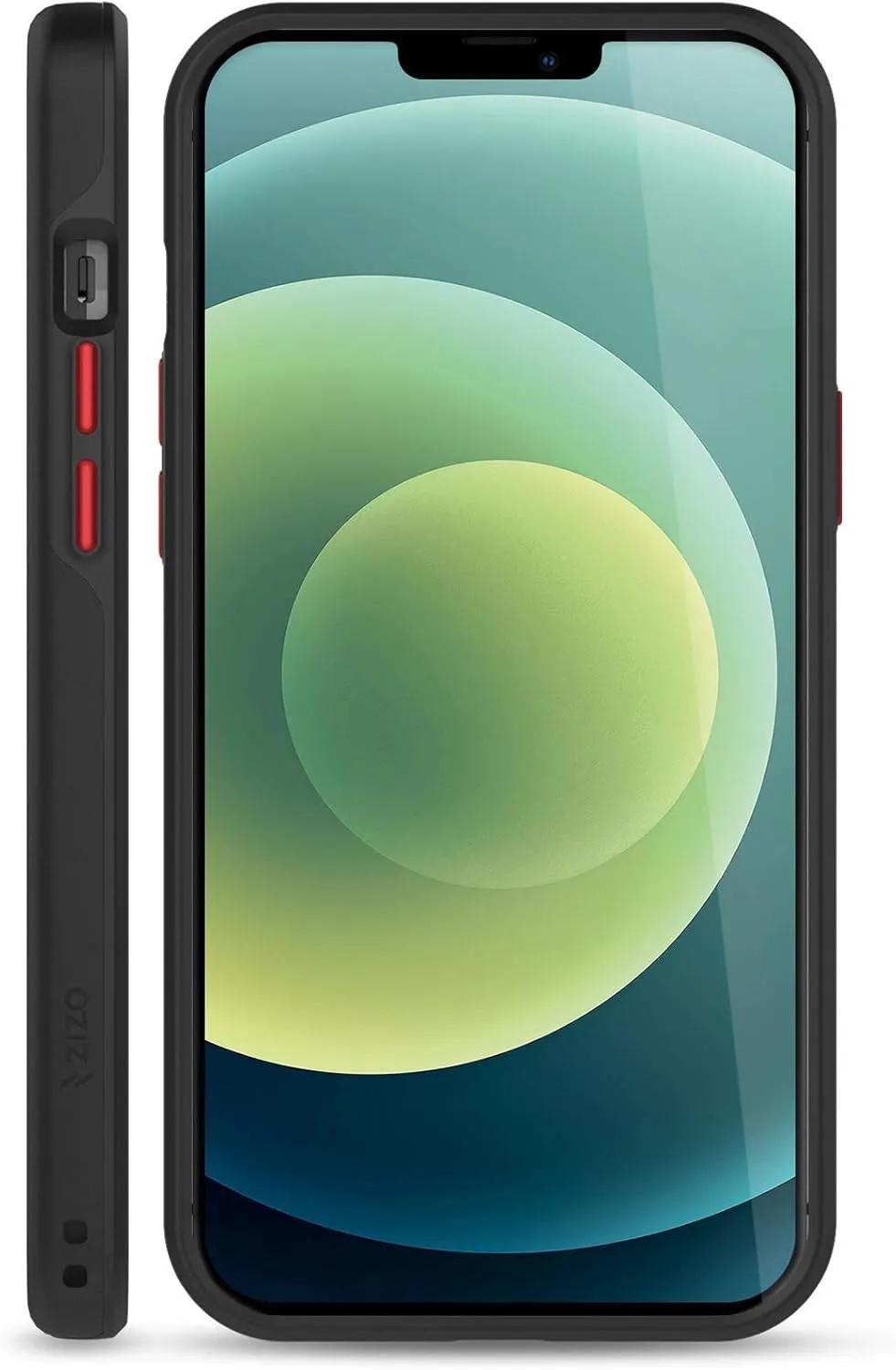 ZIZO Division Series for iPhone 12 Mini Case - Sleek Modern Protection - Black