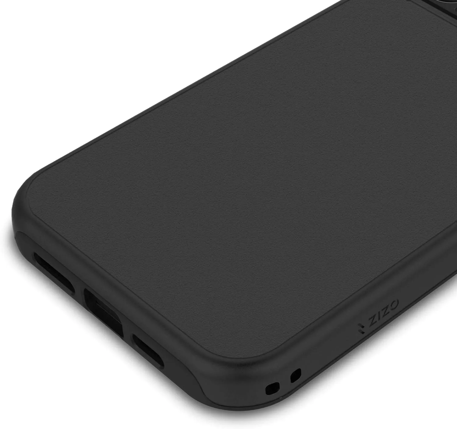 ZIZO Division Series for iPhone 12 Mini Case - Sleek Modern Protection - Black
