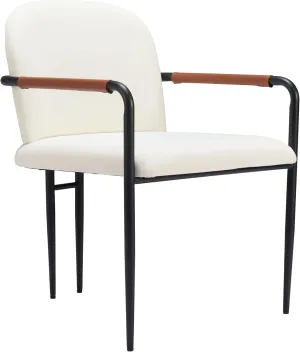 Zuo Sibu Dining Chair Cream